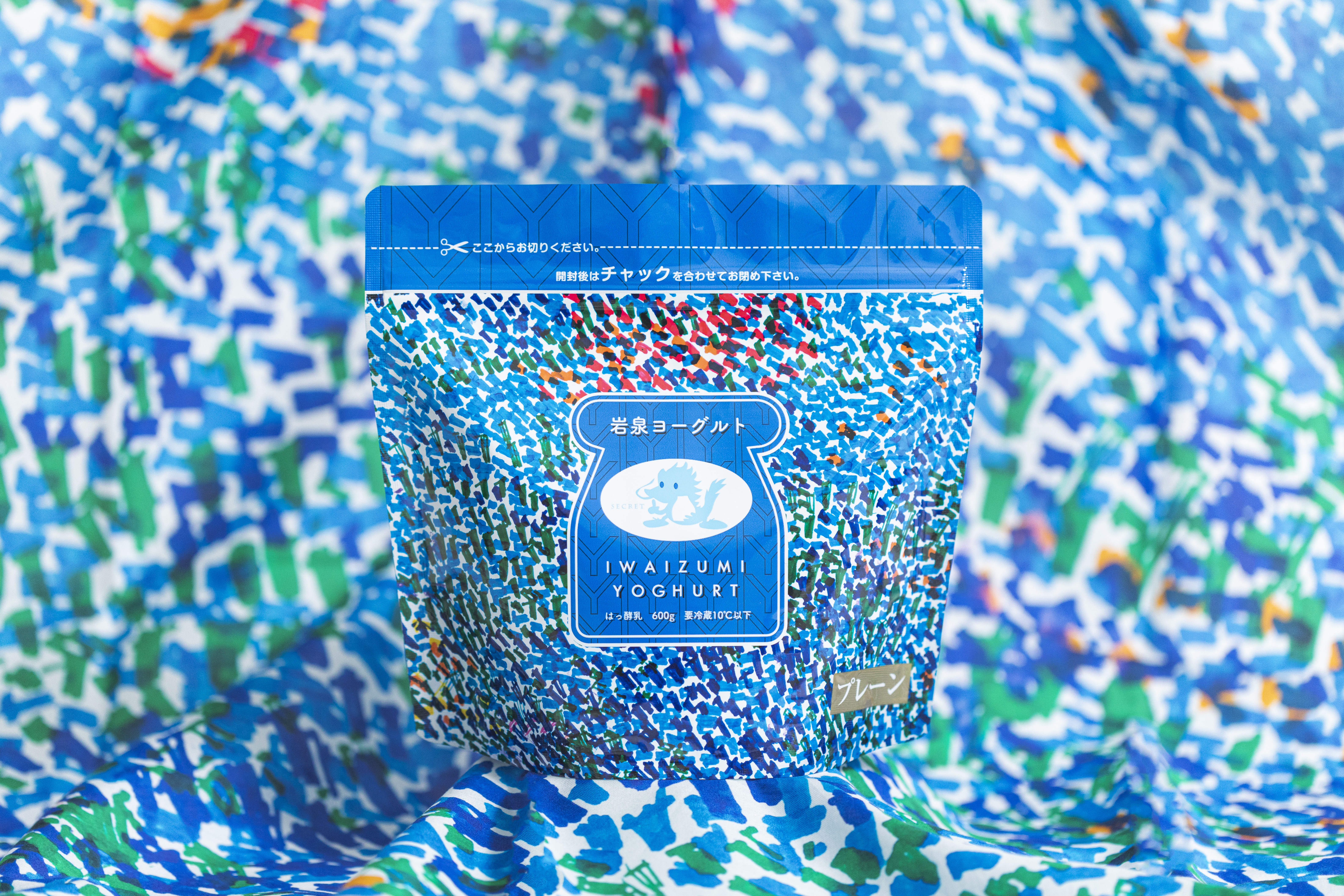 岩泉ヨーグルト ヘラルボニーパッケージ プレーン【600g】